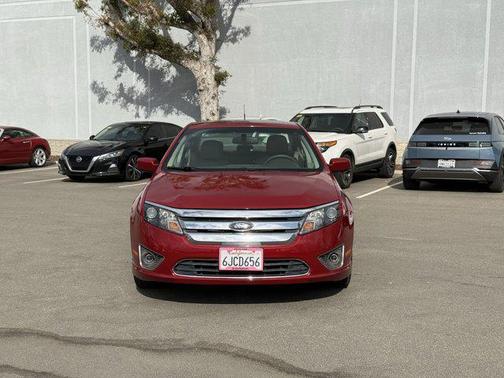 Red Candy Metallic Tinted 2010 Ford Fusion SEL