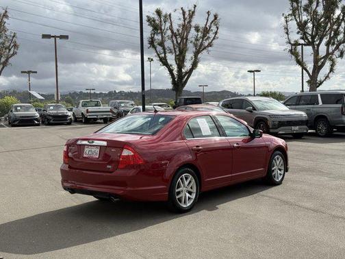 Red Candy Metallic Tinted 2010 Ford Fusion SEL