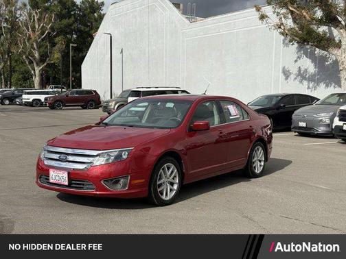 Red Candy Metallic Tinted 2010 Ford Fusion SEL