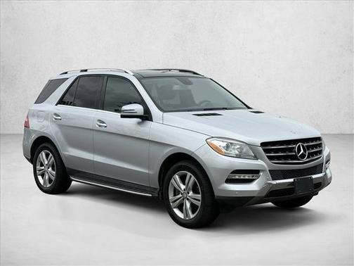 Palladium Silver Metallic 2013 Mercedes-Benz M-Class ML 350