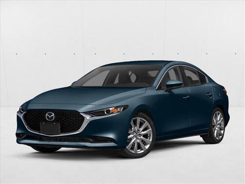 Deep Crystal Blue Mica 2021 Mazda Mazda3 FWD w/Select Package