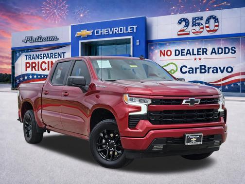 Radiant Red Tintcoat 2025 Chevrolet Silverado 1500 RST