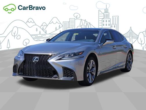 Atomic Silver 2018 Lexus LS 500 F Sport