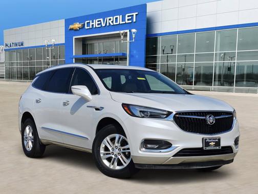 White Frost Tricoat 2019 Buick Enclave Essence