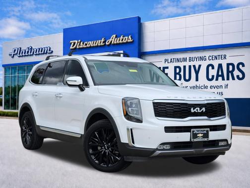 Glacial White Pearl 2022 Kia Telluride SX