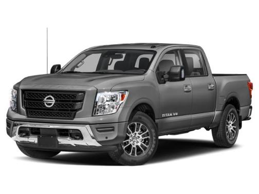 Gun Metallic 2021 Nissan Titan SV
