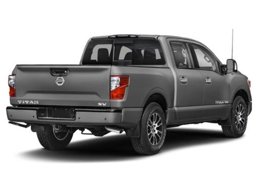 Gun Metallic 2021 Nissan Titan SV