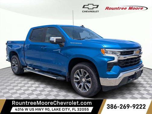 Glacier Blue Metallic 2024 Chevrolet Silverado 1500 LT