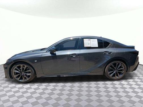 Gray 2023 Lexus IS 350 Base