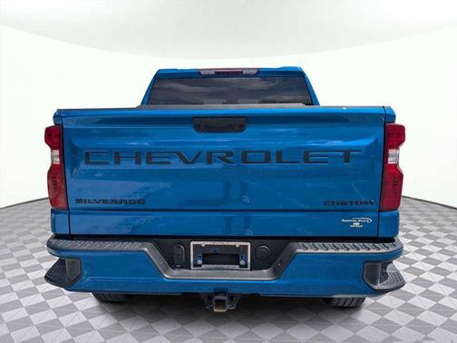 Glacier Blue Metallic 2024 Chevrolet Silverado 1500 Custom