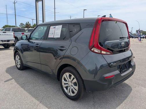 Gray 2021 Kia Soul LX