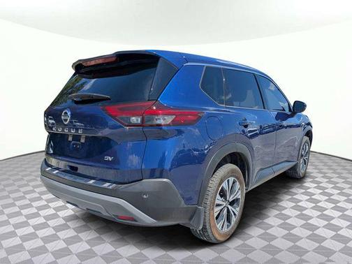 Caspian Blue Metallic 2021 Nissan Rogue SV