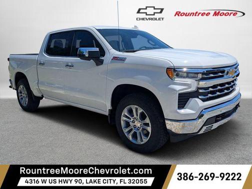 Summit White 2026 Chevrolet Silverado 1500 LTZ