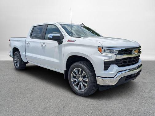 Summit White 2026 Chevrolet Silverado 1500 LT