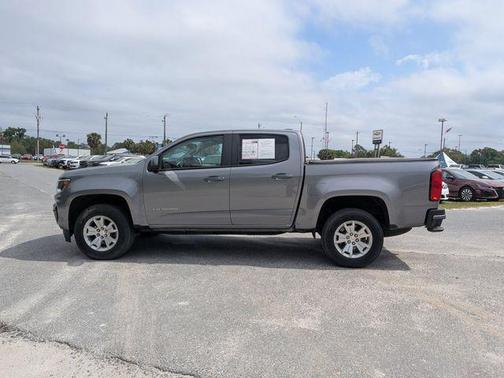 Satin Steel Metallic 2021 Chevrolet Colorado LT