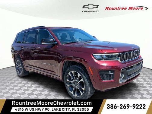 Velvet Red Pearlcoat 2022 Jeep Grand Cherokee L Overland