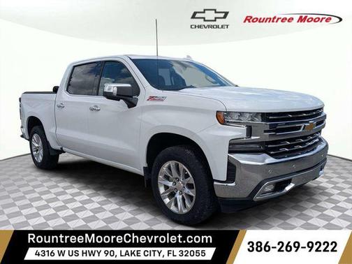 Summit White 2021 Chevrolet Silverado 1500 LTZ Truck
