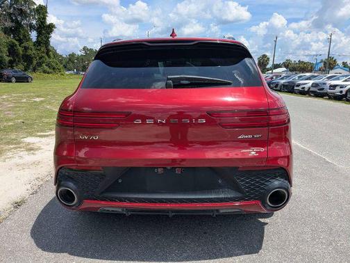 Mauna Red 2023 Genesis GV70 3.5T AWD Sport