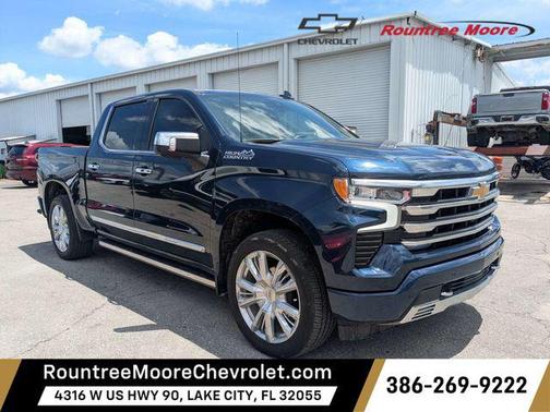 Blue Metallic 2023 Chevrolet Silverado 1500 High Country