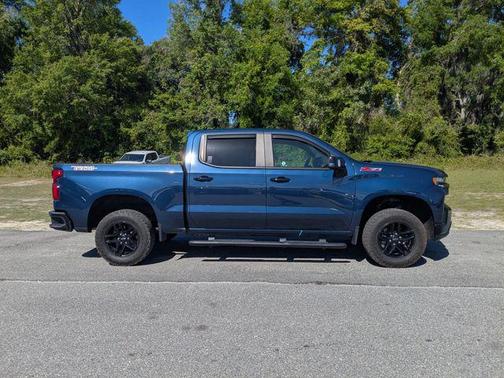 Northsky Blue Metallic 2021 Chevrolet Silverado 1500 LT Trail Boss