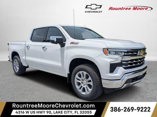 Summit White 2026 Chevrolet Silverado 1500 LTZ