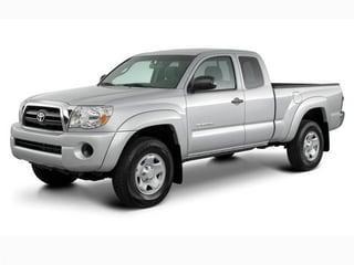 Red 2005 Toyota Tacoma Access Cab