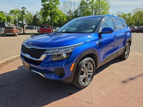 Neptune Blue 2021 Kia Seltos LX