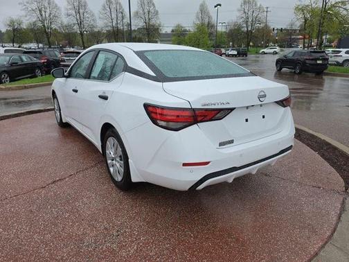 Cloud White 2025 Nissan Sentra S