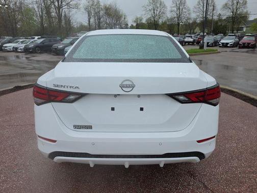 Cloud White 2025 Nissan Sentra S