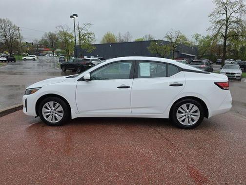 Cloud White 2025 Nissan Sentra S