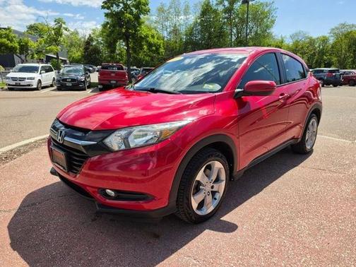 Red 2017 Honda HR-V EX