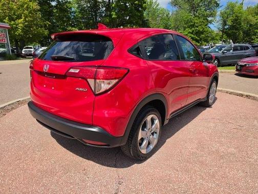 Red 2017 Honda HR-V EX
