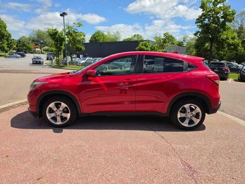 Red 2017 Honda HR-V EX