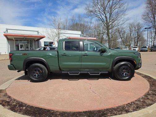 Green 2026 Nissan Frontier PRO-4X