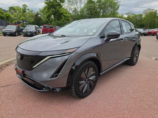 Gun Metallic 2024 Nissan ARIYA EVOLVE+