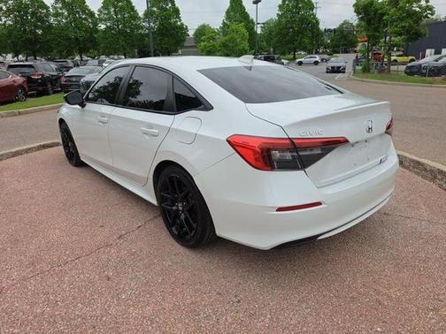 White 2022 Honda Civic Sport