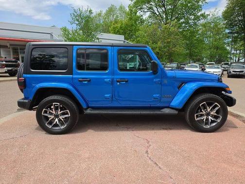Hydro Blue Pearl 2024 Jeep Wrangler 4xe Sport