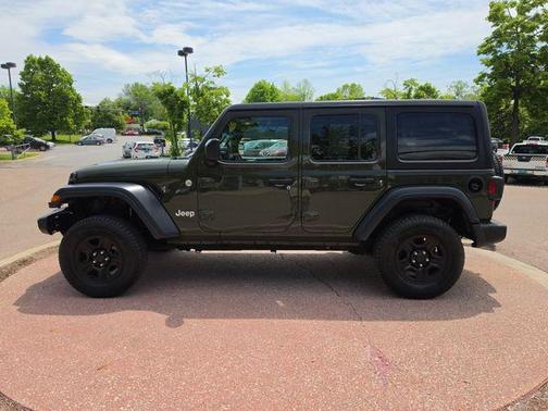 Sarge Green Clearcoat 2020 Jeep Wrangler Unlimited Sport