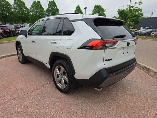 Blizzard Pearl 2020 Toyota RAV4 Hybrid Limited