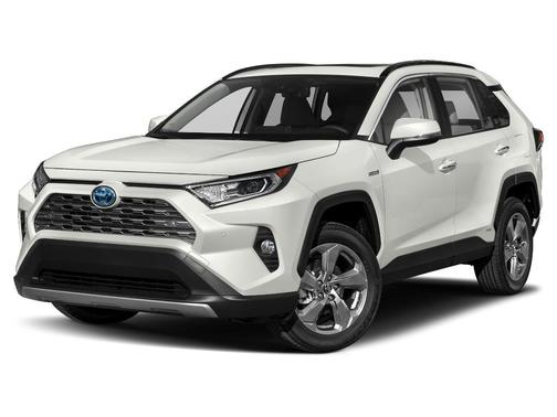 Blizzard Pearl 2020 Toyota RAV4 Hybrid Limited