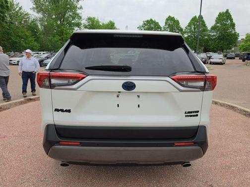 Blizzard Pearl 2020 Toyota RAV4 Hybrid Limited