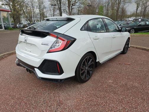 White 2018 Honda Civic Sport Touring