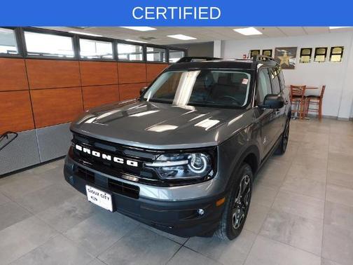 CARBONIZED GRAY METALLIC 2024 Ford Bronco Sport OUTER BANKS