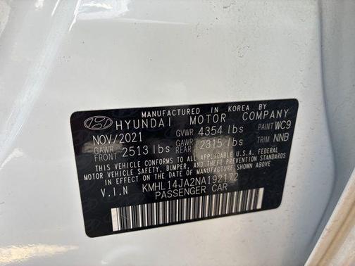 2022 Hyundai SONATA SEL