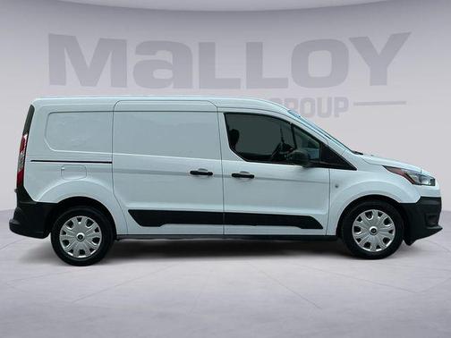 Frozen White 2022 Ford Transit Connect XL Cargo Van