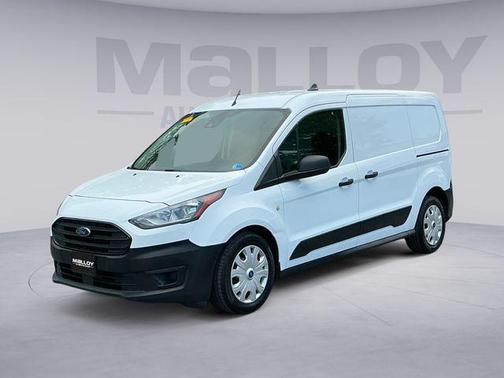 Frozen White 2022 Ford Transit Connect XL Cargo Van