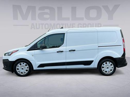 Frozen White 2022 Ford Transit Connect XL Cargo Van