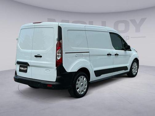Frozen White 2022 Ford Transit Connect XL Cargo Van