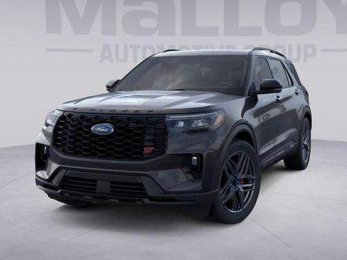 Agate Black Metallic 2026 Ford Explorer ST