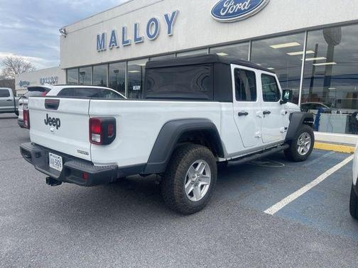Bright White Clearcoat 2020 Jeep Gladiator Sport S